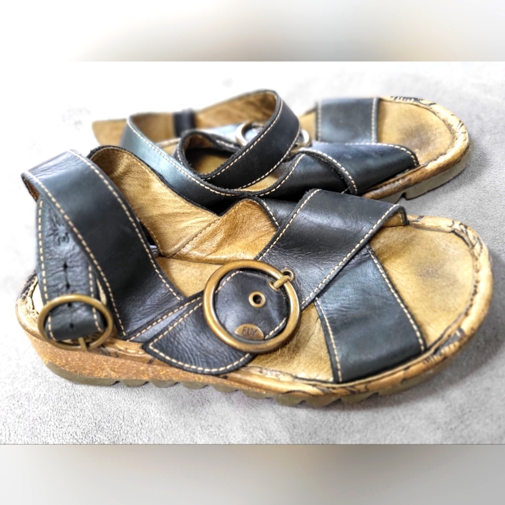 FLY LONDON ankle wrap sandal (7)